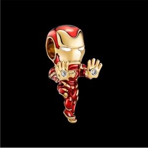 Iron Man Purse Charm, Marvel Theme, Iron Man & Thanos Hand Fingers Move.